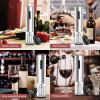 imageElectric Wine Opener Automatic Electric Wine Bottle Opener with Foil Cutter Wine Pourer Vacuum Stopper Rechargeable Wine Corkscrew Remover Gift Set for Wine Lovers Wine Gifts for Women