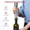 imageElectric Wine Opener Automatic Electric Wine Bottle Opener with Foil Cutter Wine Pourer Vacuum Stopper Rechargeable Wine Corkscrew Remover Gift Set for Wine Lovers Wine Gifts for Women