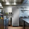 imageTylza 275quot Commercial Reachin Freezer Fan Cooling Solid Stainless Steel Single Door 5306LStainless Steel