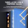 imageTylza 8 Bottle Wine Fridge Wine Cellar with LowE Tempered Glass Door LED Touchscreen Lock Frost Free No Vibration Wine Cooler Refrigerator for Red White Champagne or Sparkling Wine Black35L Cooler