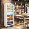 image:imageTylza Wine Fridge 15 30 Bottles Wine Cooler Refrigerator Undercounter or Freestanding Removable Shelves 4065F Wine Cabinet with Double Glass Door Wine Cooler for Home Kitchen Bar6575H Beverage Cooler WhiteGlass Door