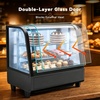 image:imageTylza Wine Fridge 15 30 Bottles Wine Cooler Refrigerator Undercounter or Freestanding Removable Shelves 4065F Wine Cabinet with Double Glass Door Wine Cooler for Home Kitchen Bar35 CuFt Display Case