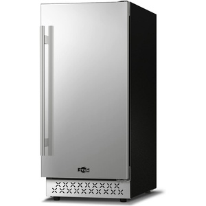 image:imageTylza 15 Inch Wine Fridge 30 Bottles Dual Zone Wine Cooler Refrigerator Undercounter or Freestanding 4065F Wine Cabinet with Tempered Glass Door Wine Cooler for Home Kitchen Bar15 Outdoor Beverage Cooler
