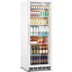 image:imageTylza Wine Fridge 15 30 Bottles Wine Cooler Refrigerator Undercounter or Freestanding Removable Shelves 4065F Wine Cabinet with Double Glass Door Wine Cooler for Home Kitchen Bar6575H Beverage Cooler WhiteGlass Door